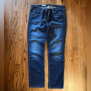 AG Stevie slim straight leg jean size 31